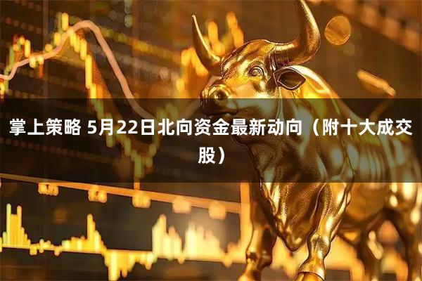 掌上策略 5月22日北向资金最新动向（附十大成交股）